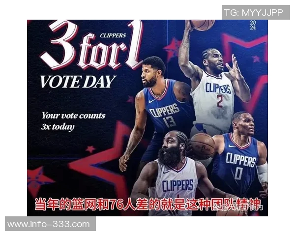 快船赢球海报曝光小卡笑容灿烂哈登背影引发球迷热议